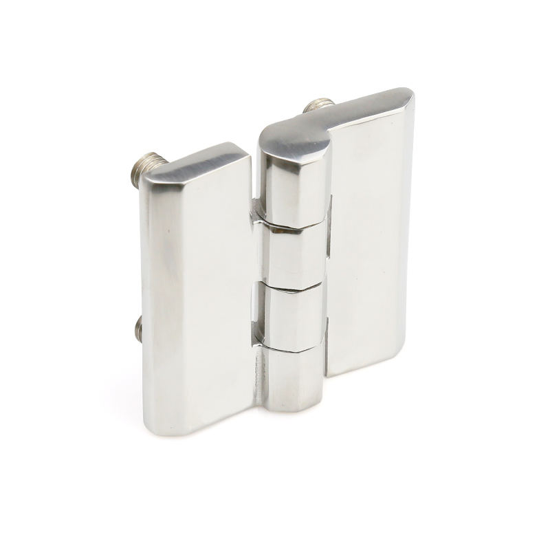 Industrial-Style Stainless Steel 304 Heavy Cabinet Door External Butt Hinge with Threaded Stud Equipment Accessory