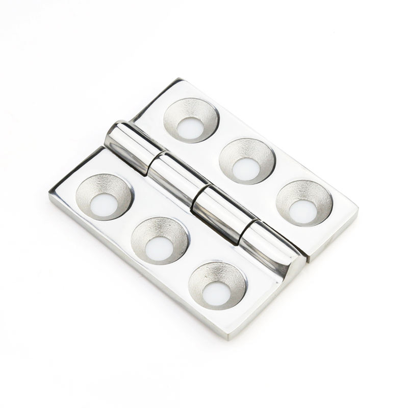 Industrial Style Stainless Steel 304 Mirror Polished Equipment Cabinet Door with External Butt Hinge