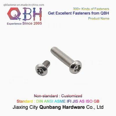 304 Stainless Steel Half Round Head Plum Blossom Anti-Theft