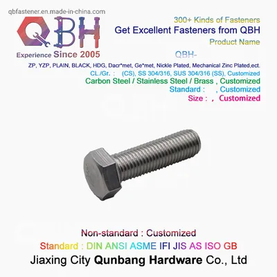 304 Stainless Steel Hexagon Bolts
