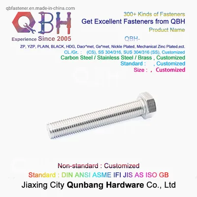 304 Stainless Steel Outer Hexagon Bolt Long Screw