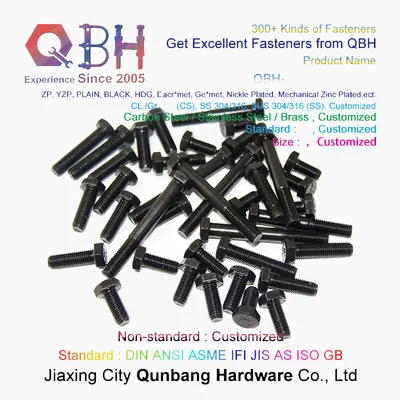 ANSI/ASME Ifi SAE Hex Head Bolt Unf Gr5 Black-Oxide