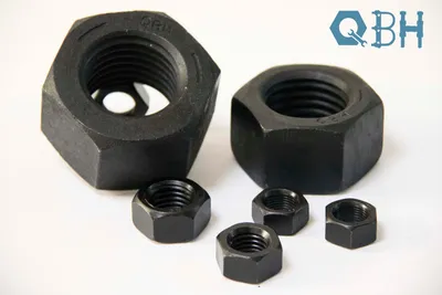 ANSI B 18.2.2 Gr 5 Nut Black/Zine