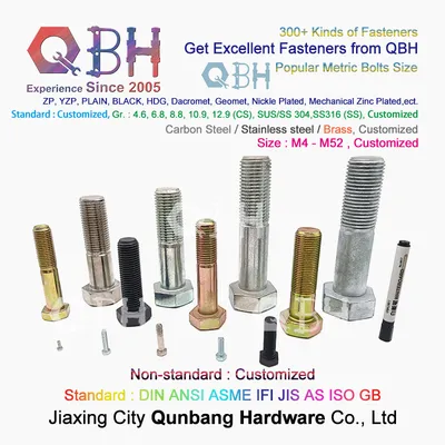 ASME ASTM DIN7990 Hex Bolt Construction Building Materials