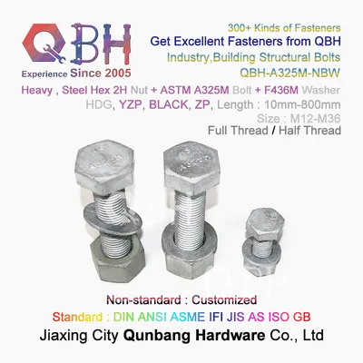 ASTM A325 Full Thread Heavy Hex Bolt