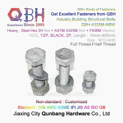 ASTM A325t Fully Thread Bolts