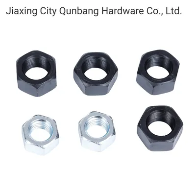Carbon Steel Black/Zinc Plated Unc Hex Nut Gr5