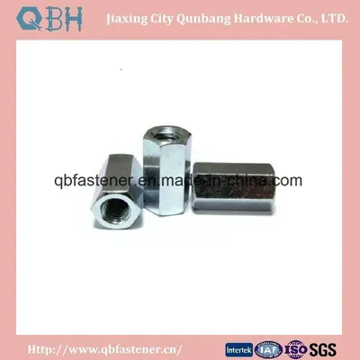 Carbon Steel Hex Coupling Nuts DIN 6334