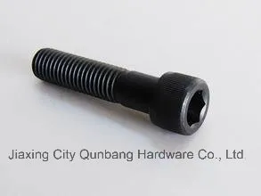Carbon Steel Hex Socket Head Cap Screw (Black M5-M42 DIN 912) Plating Zinc