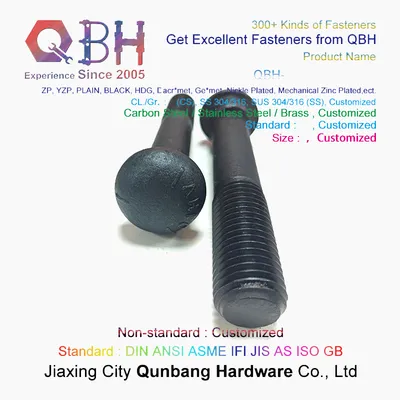 Carbon Steel Neck Track Bolts ASME/ANSI B18.10