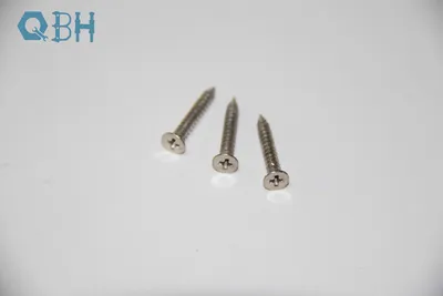 Cross Recessed Flat Countersunk Head Chipboard Screws Stainless Steel