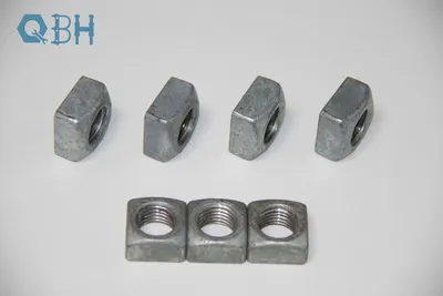 DIN 557/798/436 Square Nuts Carbon Steel HDG