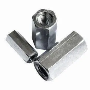DIN 6334 Hex Coupling Nuts with Stainless Steel