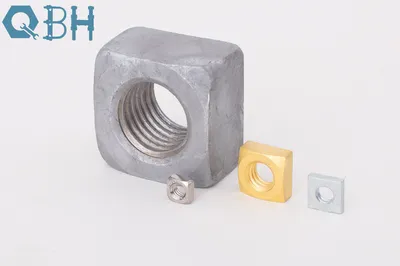 DIN557 Stainless Steel/Carbon Steel/Brass Square Nut, Rectangular Nuts
