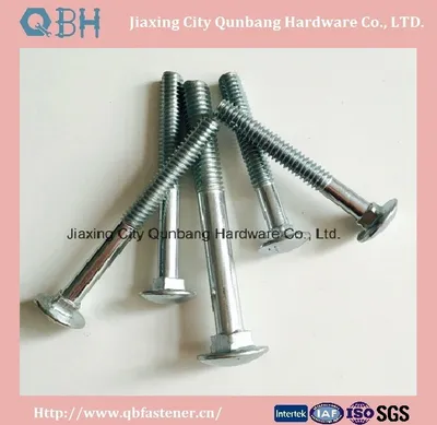 DIN603 Carriage Bolts Cl. 4.8/6.8