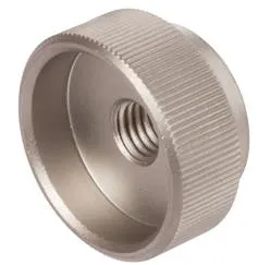 DIN6303 Half Thread Round Nuts Hardware Knurled Nuts