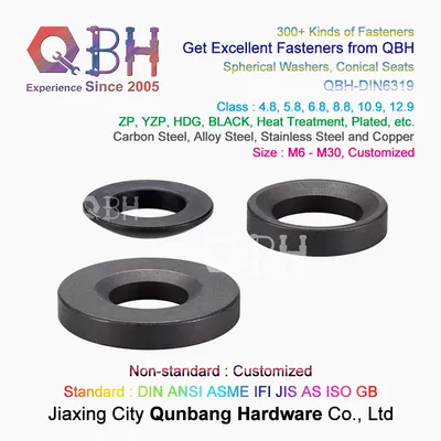 DIN6319 Carbon Steel Alloy Steel Stainless Steel Copper Round Special Joint Ring