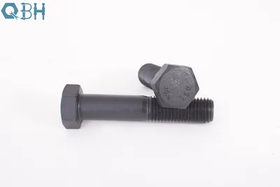 DIN6914 High Strength Steel Structure Bolt, Heavy Hex Bolts Gr8.8 10.9, Black