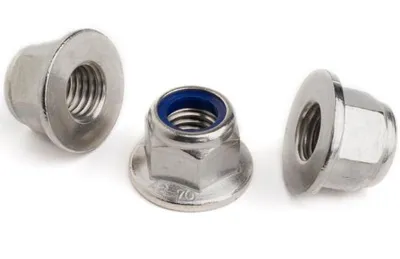 DIN6926 Non-Metallic Insert Prevailing Torque Type Hexagon Flange Nyolon Lock Nuts