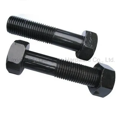 DIN7990 Hex Bolts for Stuctural Steel Bolt (Partal Thread) Full Thread Black Zp Yzp
