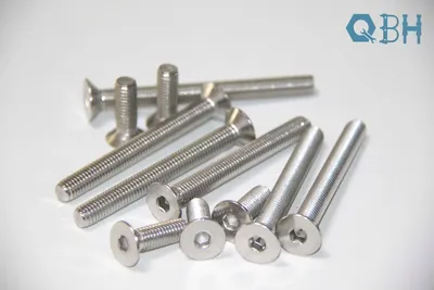 DIN7991 Stainless Steel Hexagon Socket Countersunk Cap Screws Hex Socket Countersunk Head Bolts