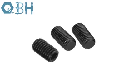 DIN913 Carbon Steel Hexagon Socket Set Screws with Flat