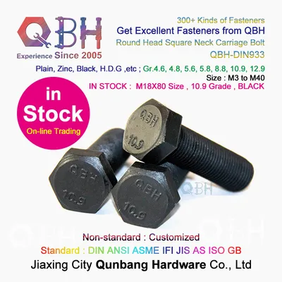 DIN931/DIN933/ISO4014/ISO4017 Stainless/Carbon Steel Full /Harf Thread Hex Bolt
