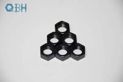 DIN934 M12 S=17 Black Carbon Steel Hex Nut
