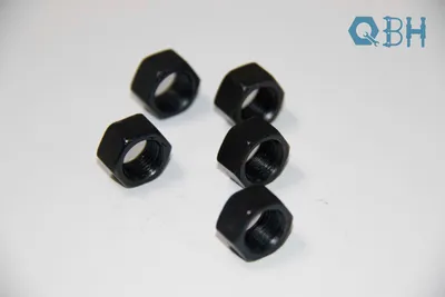 DIN934 M12 S=17 Black Hex Nut Customized Hex Nut