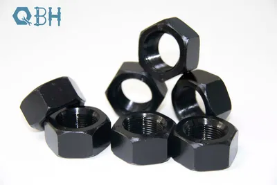 DIN971 Hexagon Nuts with Metric Fine Pitch Thread Classes8 Black Hex Nuts