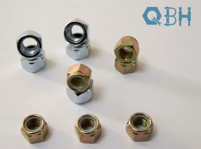 DIN985 ISO10512 Nylon Lock Nuts with Non-Metallic Insert Classes 6 8 10 Nylon Lock Nuts