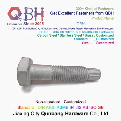 Dacromet Hex Head High Strength Torsional Shear Bolts Tc Bolt