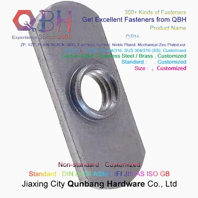 Double Tab - Center Hole Design Spot Weld Nut