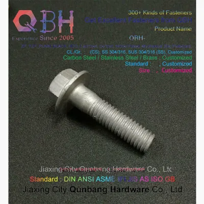 Flange Bolts (ASME B18.2.3.4m M5-M16 HDG Cl. 4.8/6.8/8.8/10.9)