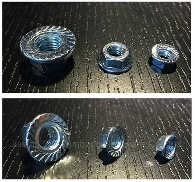 Flange Nuts (DIN6923 B. Z. P. Zinc Planted)