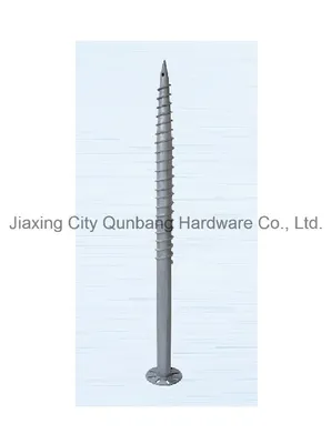 Ground Screw Pile (Q235 H. D. G. GM-Fy48-114*220*600mm-3500mm Qbh008)