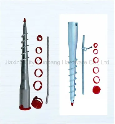 Ground Screw Pile (Q235, Solar Power, Qbh-24-57X560mm-900mm)