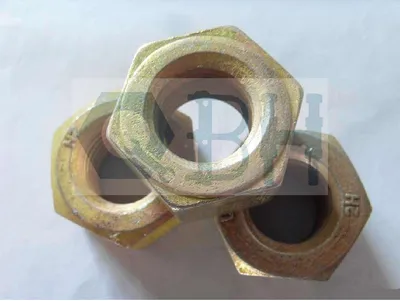 Heavy Hex Nuts 2h Yellow Zinc