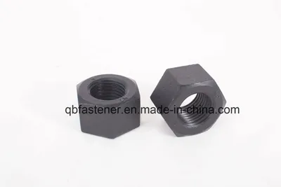 Heavy Hex Nuts M12-M100 Black