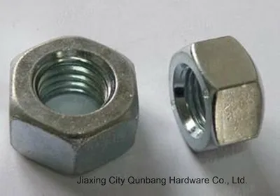 Heavy Hex Nuts (Zinc Plated 1/4