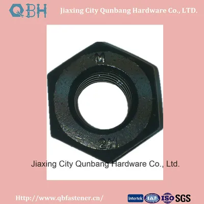 Heavy Strength Nuts (1/4′-4′ Black High Quality ASTM A194-2h)