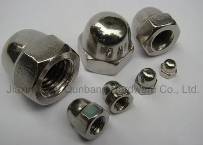 Hex Cap Nut (for Fasteners Carbon Steel DIN 1587)