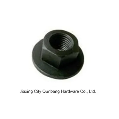 Hex Flange Nuts DIN6923 Black M5-M30