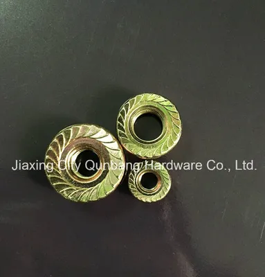 Hex Flange Nuts (DIN6923 M5-M30 Cl. 6/8)