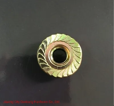 Hex Flange Nuts (M5-M30 Yzp Cl. 6/8 DIN6923)