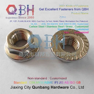 Hex Flange Nuts and Large Hex Flange Nuts