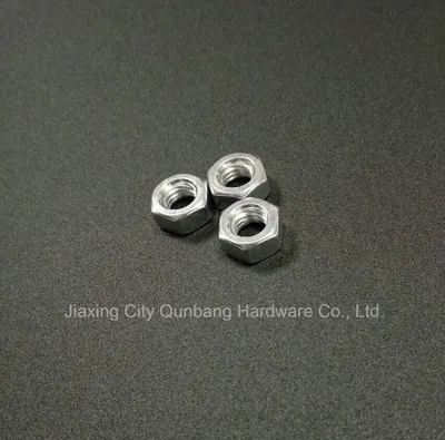 Hex Nut (DIN555 Cl. 6/8/10 B. Z. P.)