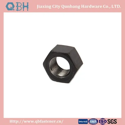 Hex Nuts (As1112 M5-M64 Gr. 2/5/8 Black)