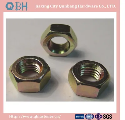 Hex Nuts DIN934 M2-120 Y. Z. P. Cl. 6/8/10
