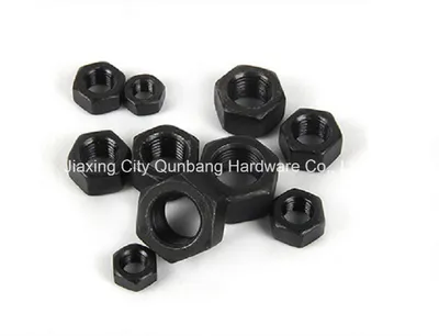 Hex Nuts (M5-M80 Black Cl. 6/8/10 Carbon Steel Uni5587)